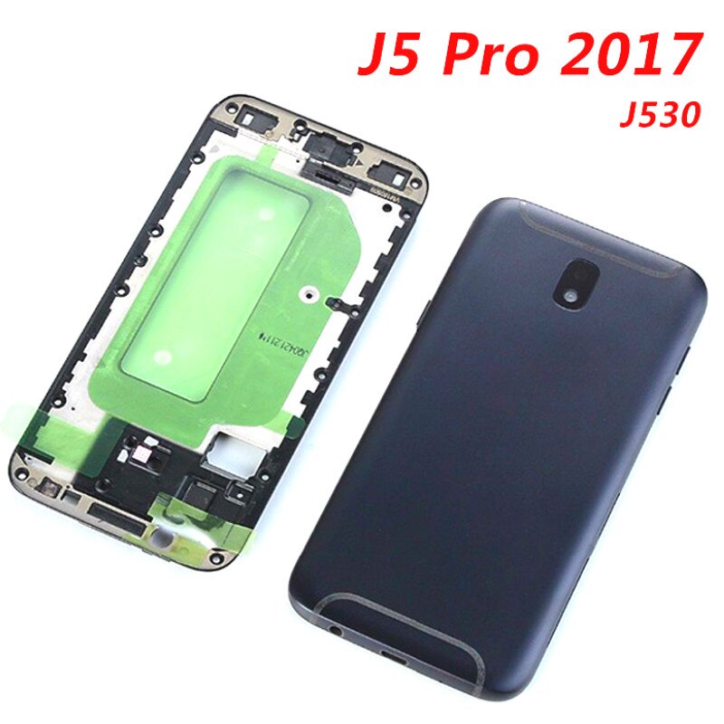 Voor Samsung Galaxy J530 Terug Behuizing J5 Battery Cover Rear Case Frame Chassis Vervangen Voor 5.2 "Samsung j530 Behuizing