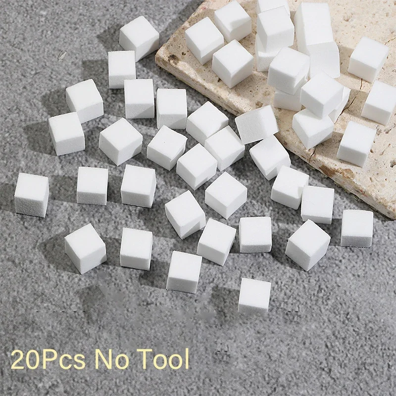 Ensemble d'éponges carrées pour Nail Art, 50 pièces, pinceaux dégradés, de vernis Gel, stylo à saisir, fournitures de manucure 229w: Bourgogne