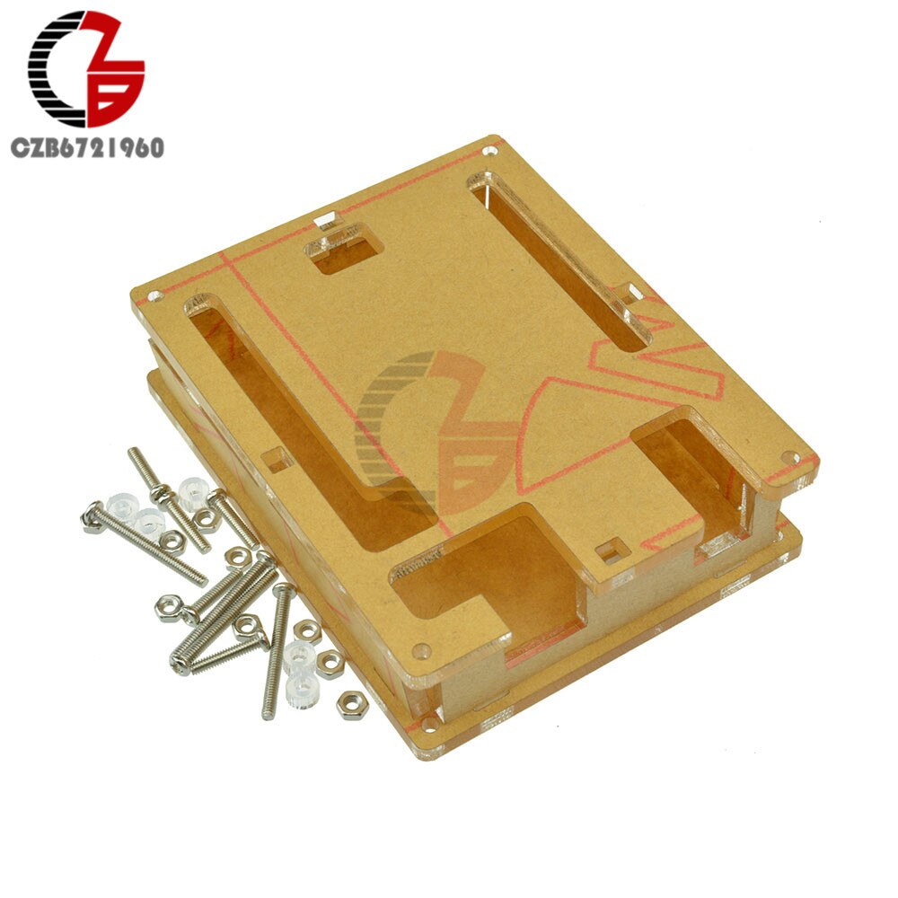 Clear Acryl Box Behuizing Transparant Case Voor Arduino Uno R3 Module Board