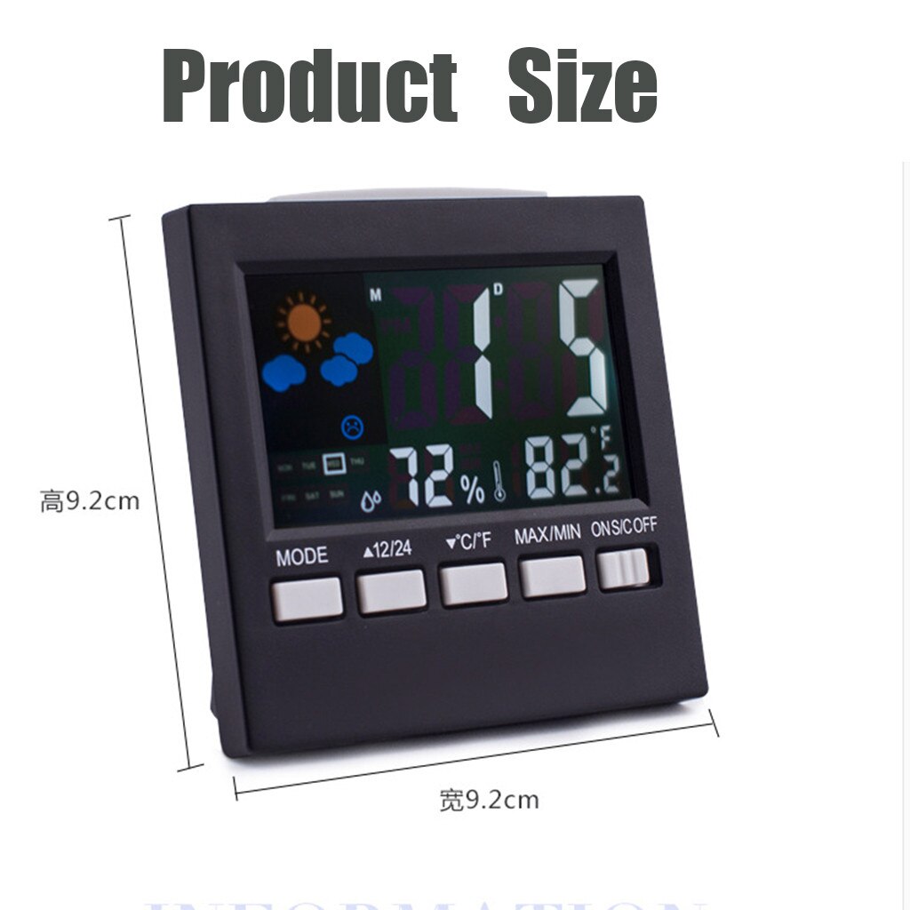 Upgraded Weather Station, Wireless Digital Indoor Outdoor Thermometer Hygrometer, Remote Sensor, Home Weather Forecaster Stati
