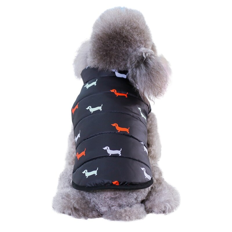 Autumn Winter Cloth Cool Pet Dog Warm Cloth British Style Jacket Coats with Fur Collar Small Medium Dogs Pet Clothing