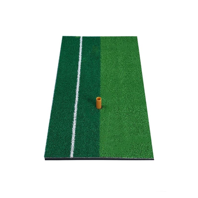 Indoor Golf Mat Training Hitting Pad Practice Rubber Grass Mat Backing Green Golf Training Tools Backyard 30x60cm