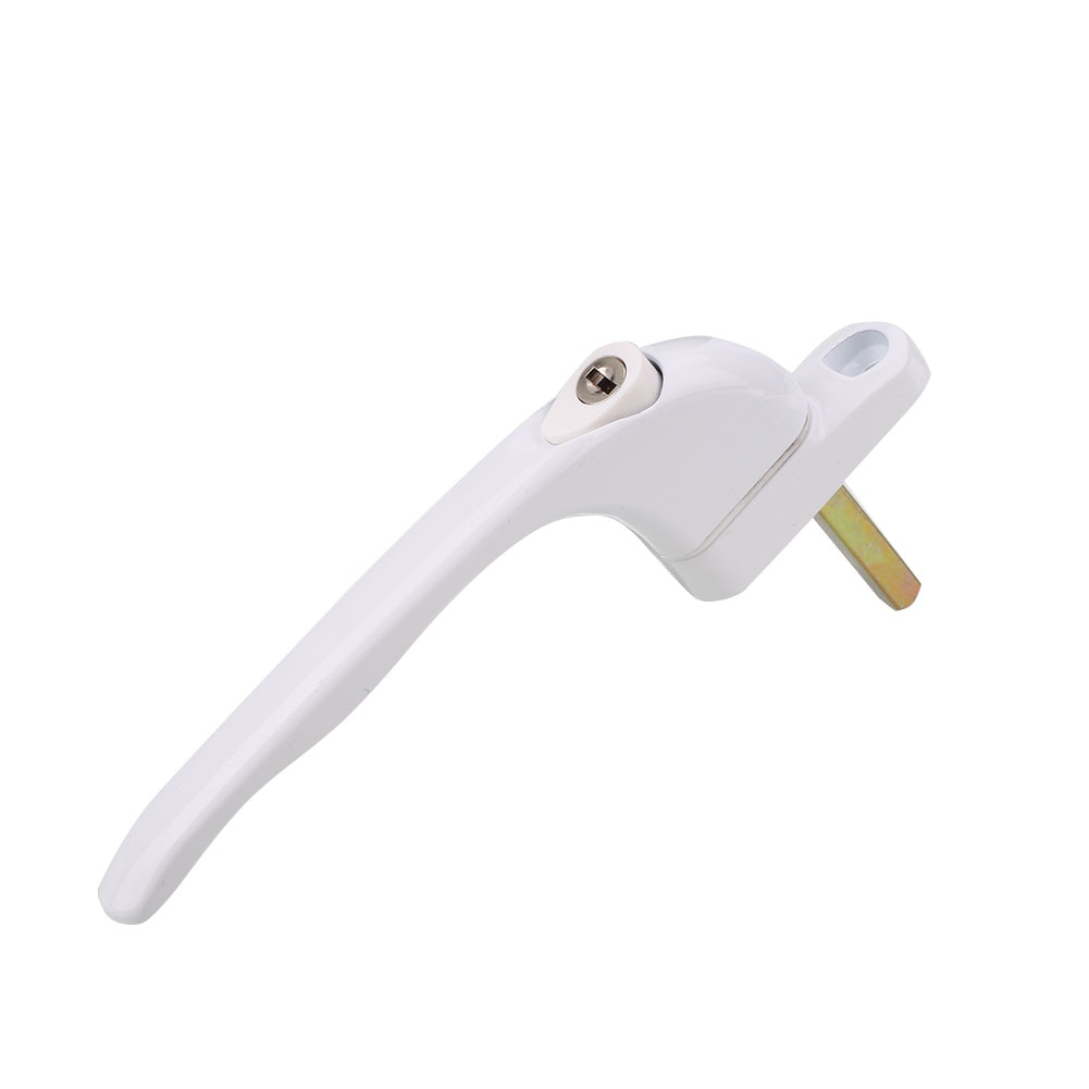 Aluminum Alloy Inline Espag UPVC Window Lever Lock Handle Pull White Home Safety