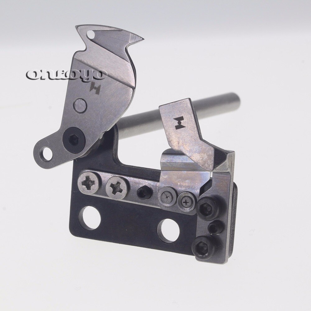 Computer embroidery machine parts and accessories assembly thread cutting fixed moving knife assembly