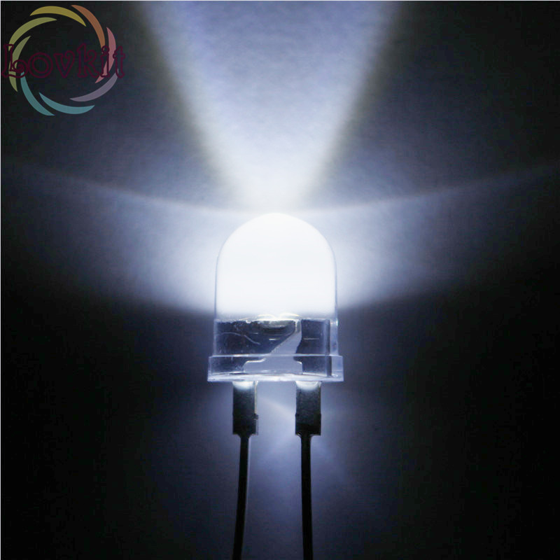 10 stuks 10mm 0.5w leds 10mm krachtige leds ultra heldere led lichtgevende diodes 280 kmcd retail