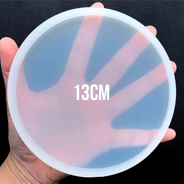 Molde fluido artst redondo para petri, forma de silicone redonda, fabricante resina epóxi, suprimentos para arte faça sua própria resina epóxi moldes dos moldes