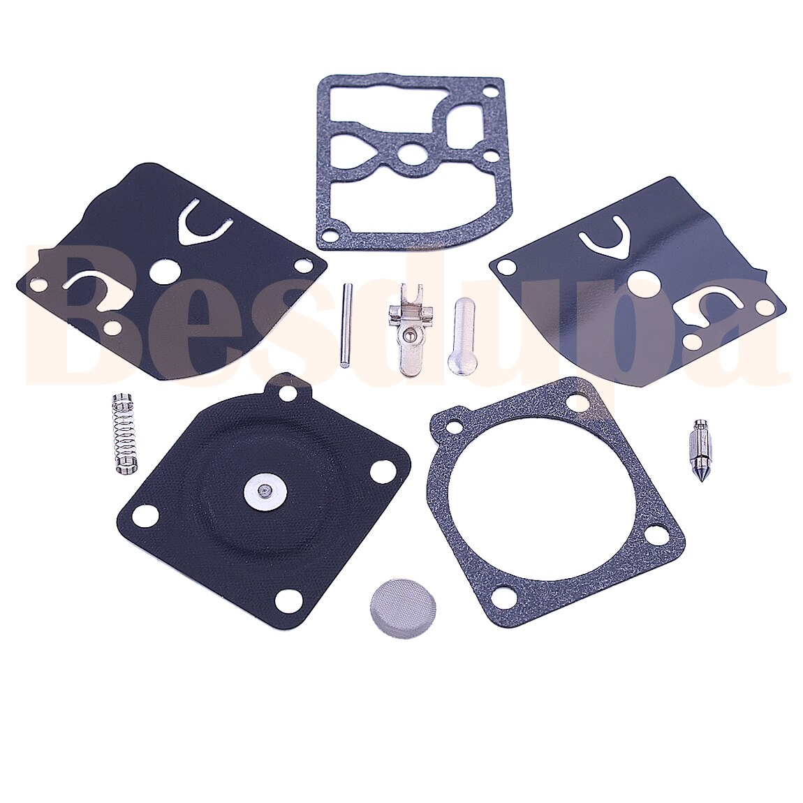 Conjunto de reconstrucción de carburador Junta diafragma RB-39 para McCulloch Castor ansioso , , , 2116 35cc 32cc motosierra motores carbohidratos