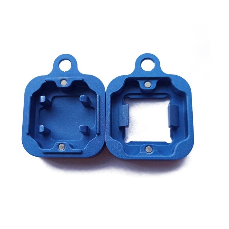 2 in 1 Mechanical Keyboard CNC Metal Switch Opener Shaft Opener for Kailh Cherry Gateron Switch Tester: Blue