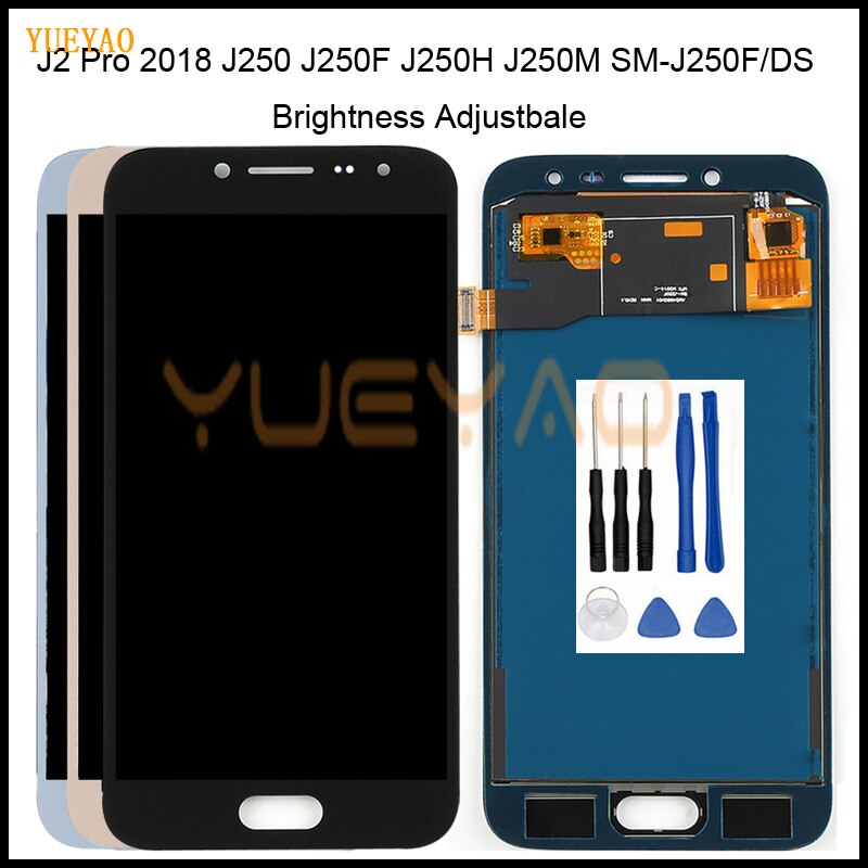 5.0inch TFT LCD For Samsung Galaxy J2 Pro J250 J250F SM-J250F/DS Touch Screen Digitizer Assembly Free Tool