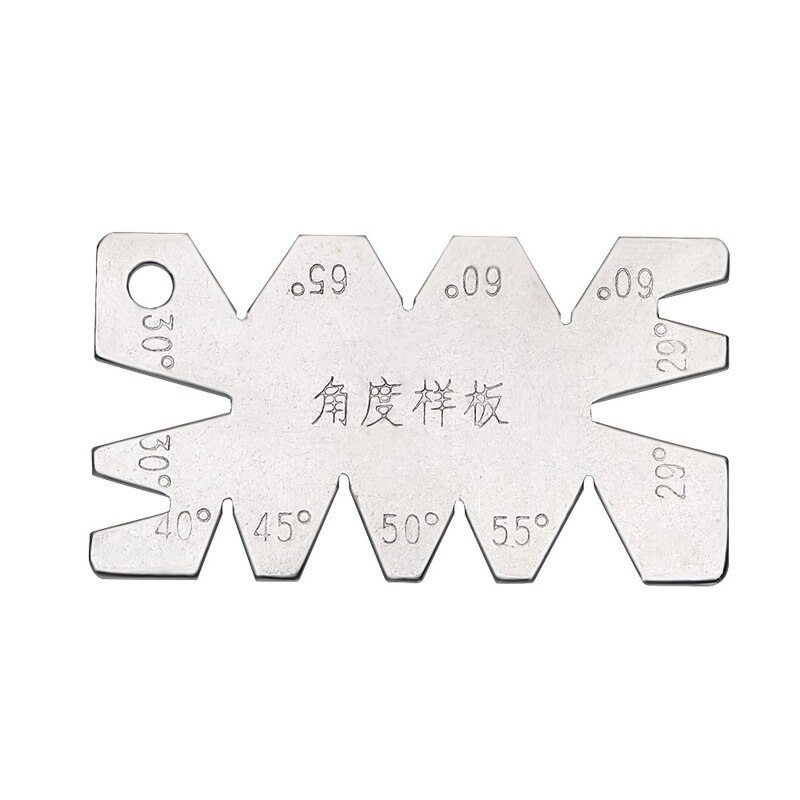 High Stainless Steel Angle-to-knife Model Thread Gauge Center Angle Gauge Measurement Tool