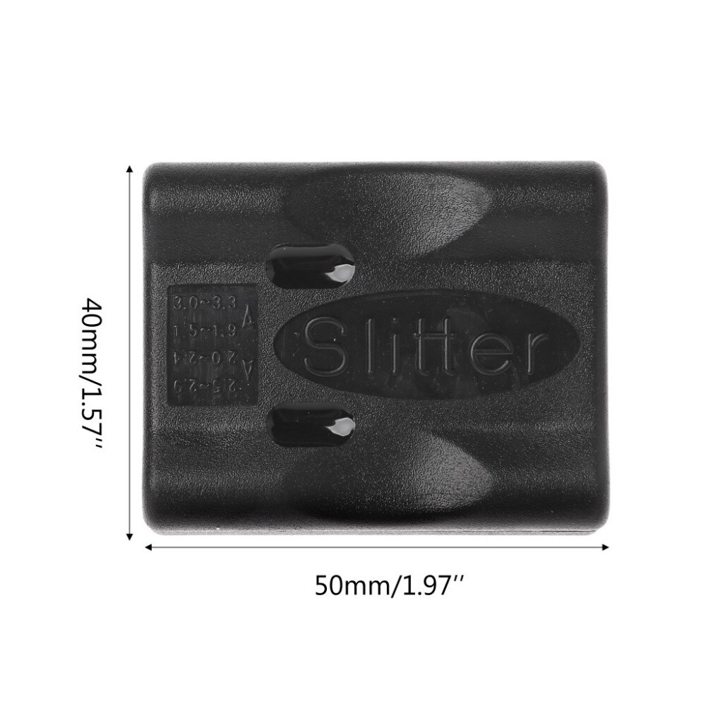 5 stück glasfaser-bündelkabel-mantelschneider, längskabelabisolierer, bündelkabel-mantelschneider, faserabisolierer, schlitzer
