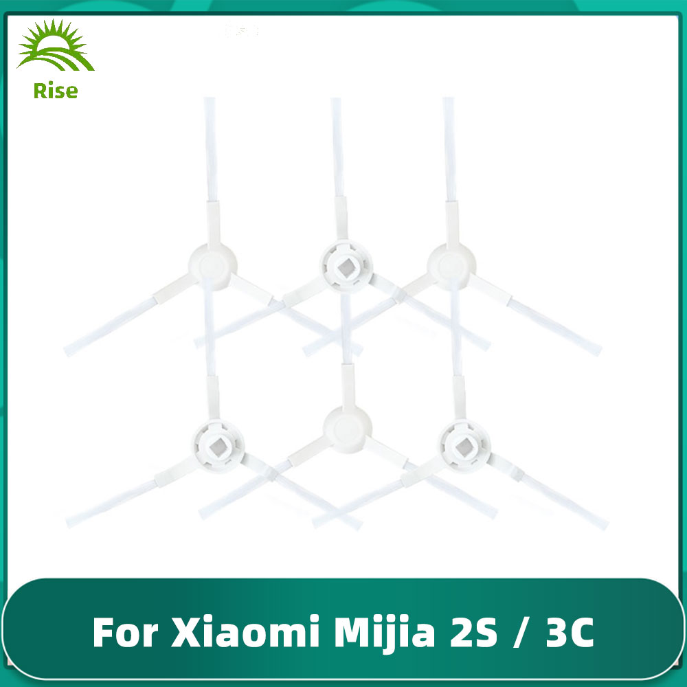 Convient pour Xiaomi Mijia 2S XMSTJQR2S / 3C / Viomi V2 PRO V3 SE / Mi Robot aspirateur-vadrouille Pro STYTJ02YM brosse latérale principale filtre Hepa vadrouille: Chocolat