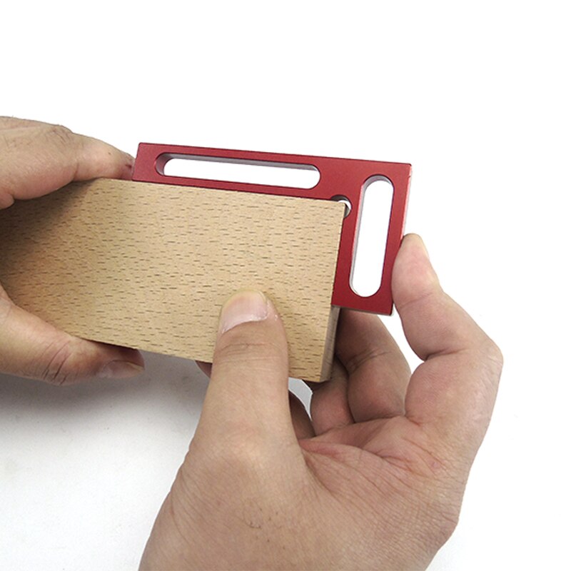 Precision Woodworking Tools 100mm L-Squre Mini square Mini Clamping Squares Aluminum Measurement Tool