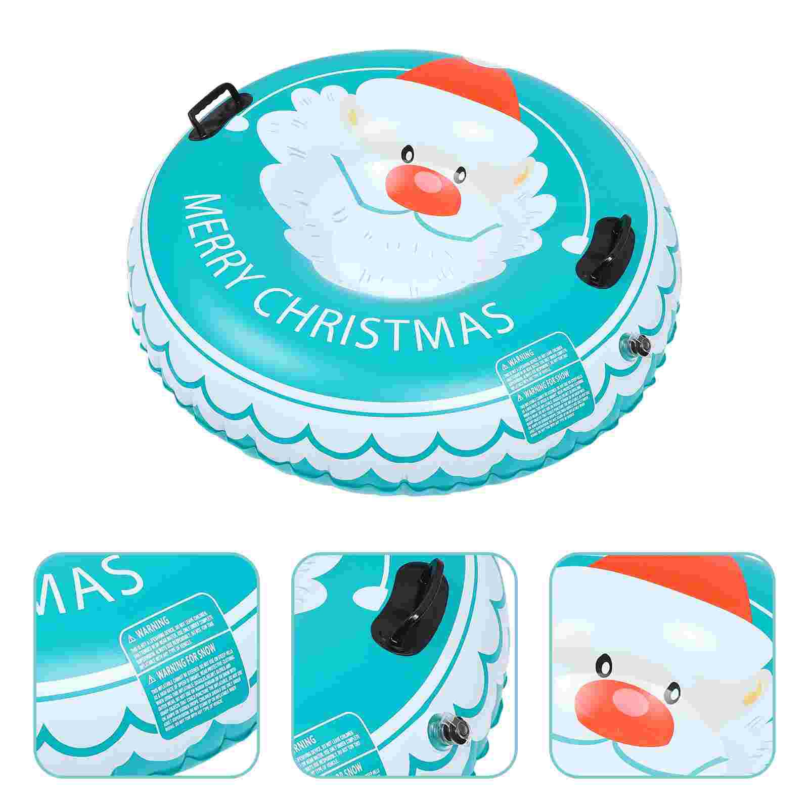 1PC Aufblasbare Schnee Rohr Außenbereich Sport dauerhaft Schnee Rohr mit Griff