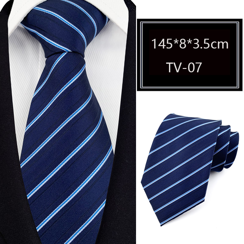 8CM Mens Necktie Stripes Floral Ties For Man Groom Jacquard Woven Neck Tie For Business Wedding Party: Dark Grey