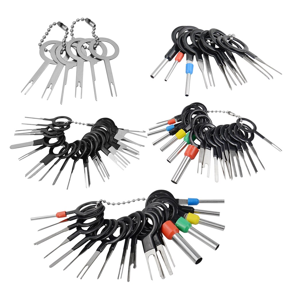 Car Terminal Removal Kit Wiring Crimp Connector Pin Extractor Puller Terminal Repair Tools