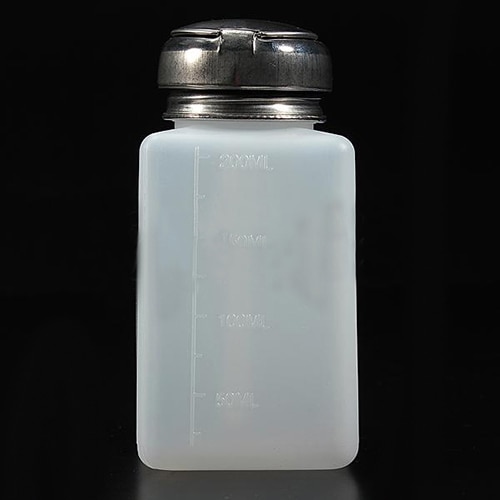 200ML Vloeibare Alcohol Druk Nagellak Remover Dispenser Cleaner Pompen Fles Make Up Navulbare Fles Container