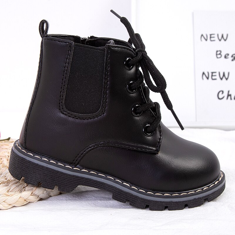 Comode scarpe da bambina per bambini stivali da bambino in gomma scarpe autunno stivali da bambina casuale di nuova moda per scarpe da bambino 21-30