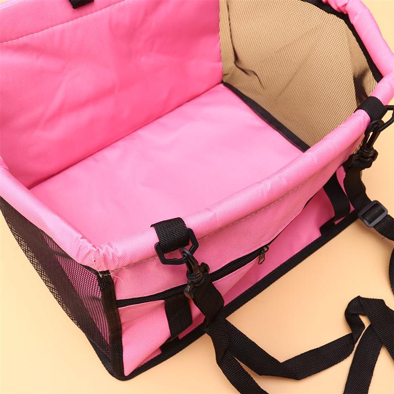Gato para perros, resistente al agua, asiento elevador para perros, Protector de viaje para mascotas, cesta para asiento de coche para perros, bolsa colgante de malla para perros, gatos y mascotas