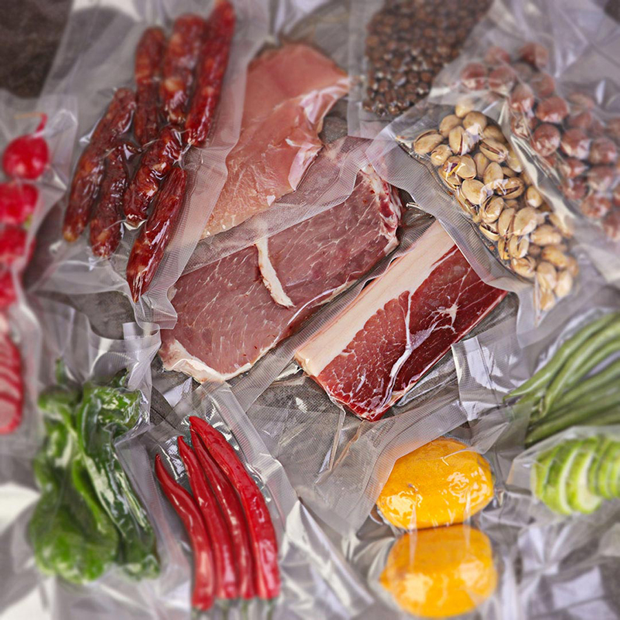 NATHOME Vacuum Food Sealers Automatic Vacuum Packing Machine packer bags degasser Kitchen Sealing packaging