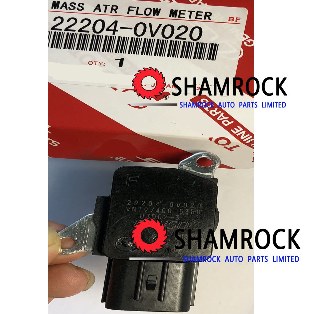 22204-0V020 197400-5380 Mass Air Flow Meter Sensor OEM 22204-0V020 / VN197400-5380 / 197400-5380 / 22204 0V020