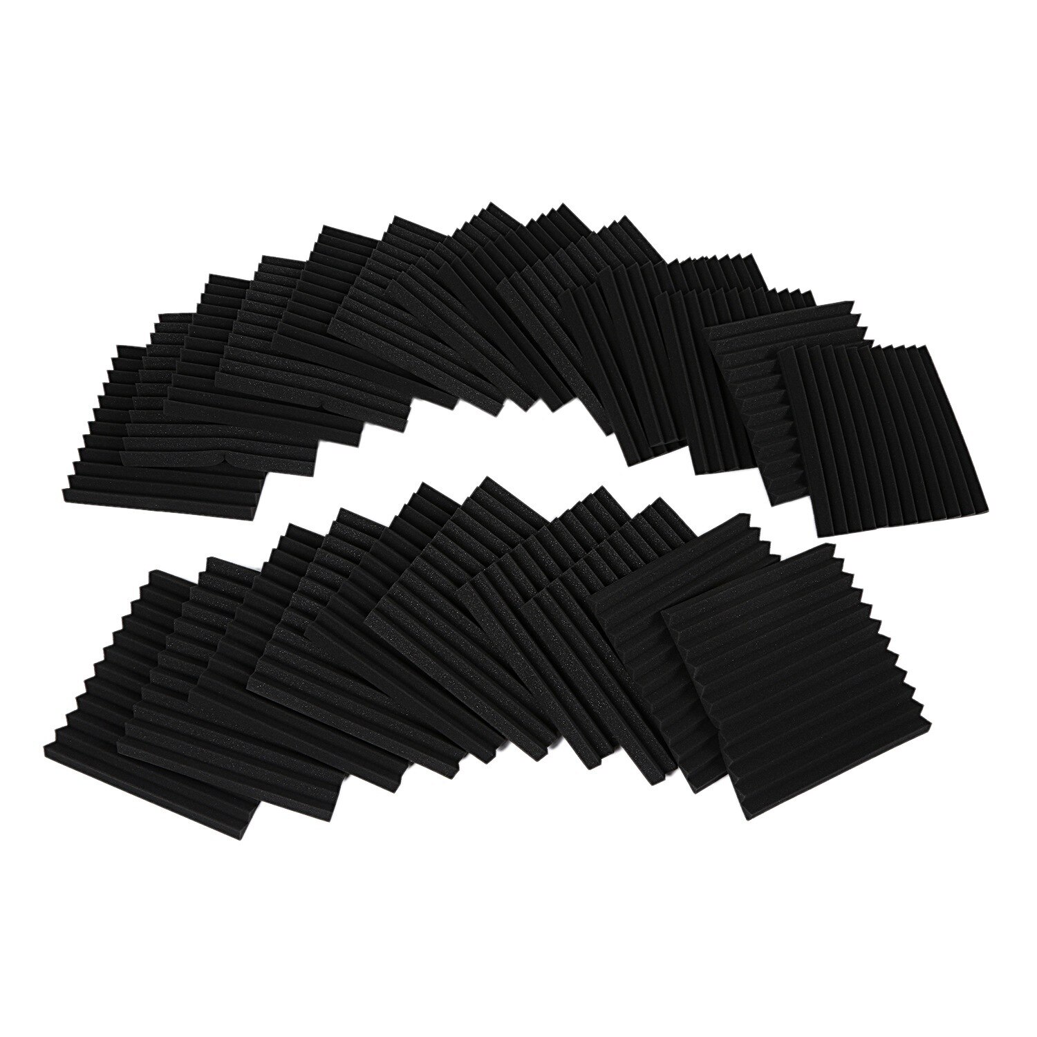 24 pakke akustiske paneler studio skum kiler 1 tommer  x 12 tommer  x 12 tommer: misligholde tittel