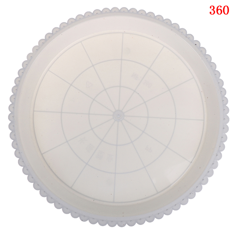 Ronde Plastic Bloempot Lade Duurzaam Plastic Plant Bloem Pot Gloss Planter Home Tuin Decoratie: 360