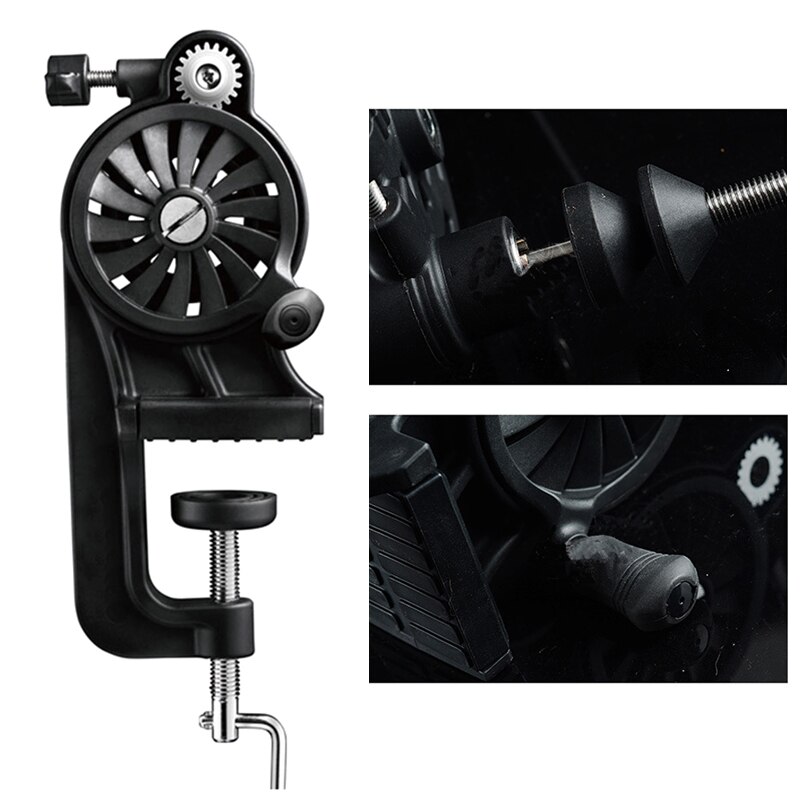 Newly Portable Fishing Line Winder Spooler Machine Multi-Function Fast Spin Reel Tools