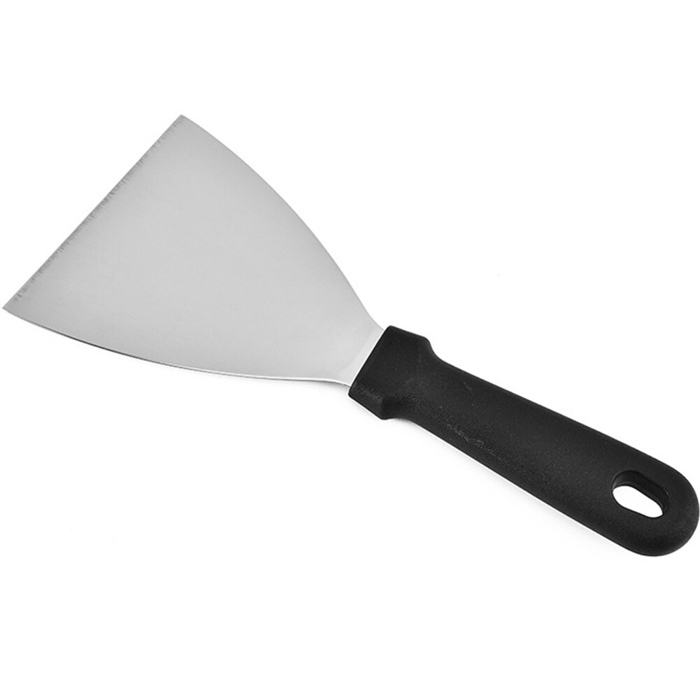 Blade Home Cooking Utensils Short Handle Stainless Steel Multifunctional Triangular Western Cuisine Pasty Kitchen Ware Spatula