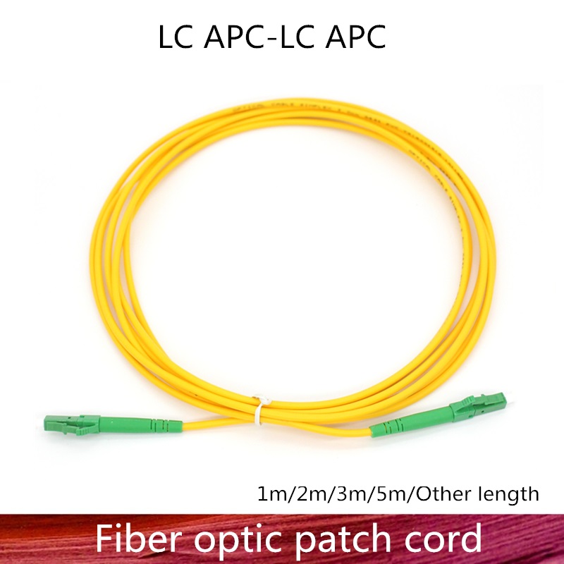 LC/APC-LC/APC Fiber Optic Patch Cord Cable LC-LC 1/3/5/10/20/30M Jumper Single Mode Simplex 2.0mm Fiber Optical Parch Cord