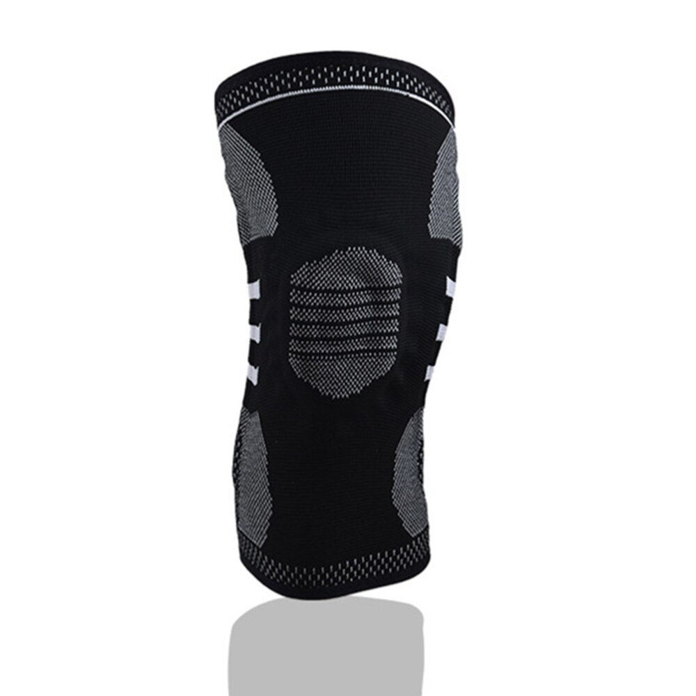 Enkele Absorberende Nylon Knie Ondersteuning Braces Voor Outdoor Activiteiten Basketbal Voetbal