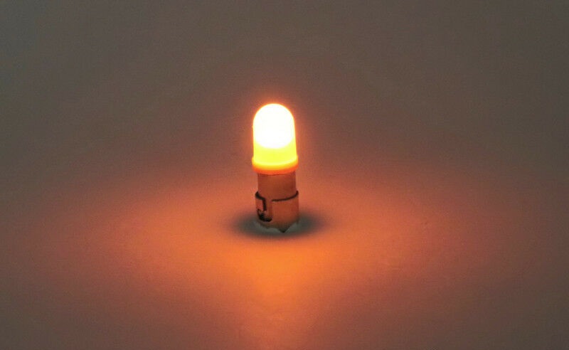 Ac6.3v bajonet led flipperspil lyspærer erstatning for glødepærer  #1893 #44 #47 #1847 brugt i receivere  sa500 600: Rgb