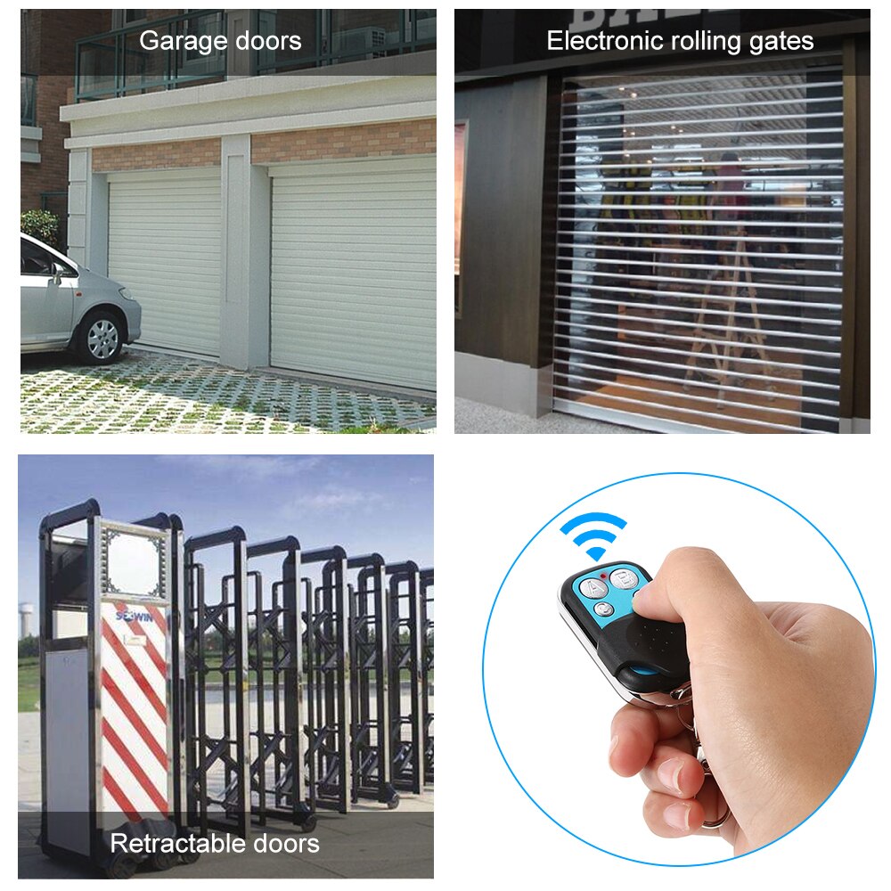 SONOFF RF Remote Controller ITEAD 433MHz Wireless Control Electric Gate Door 4 Buttons Push Cover Smart Remote Controller