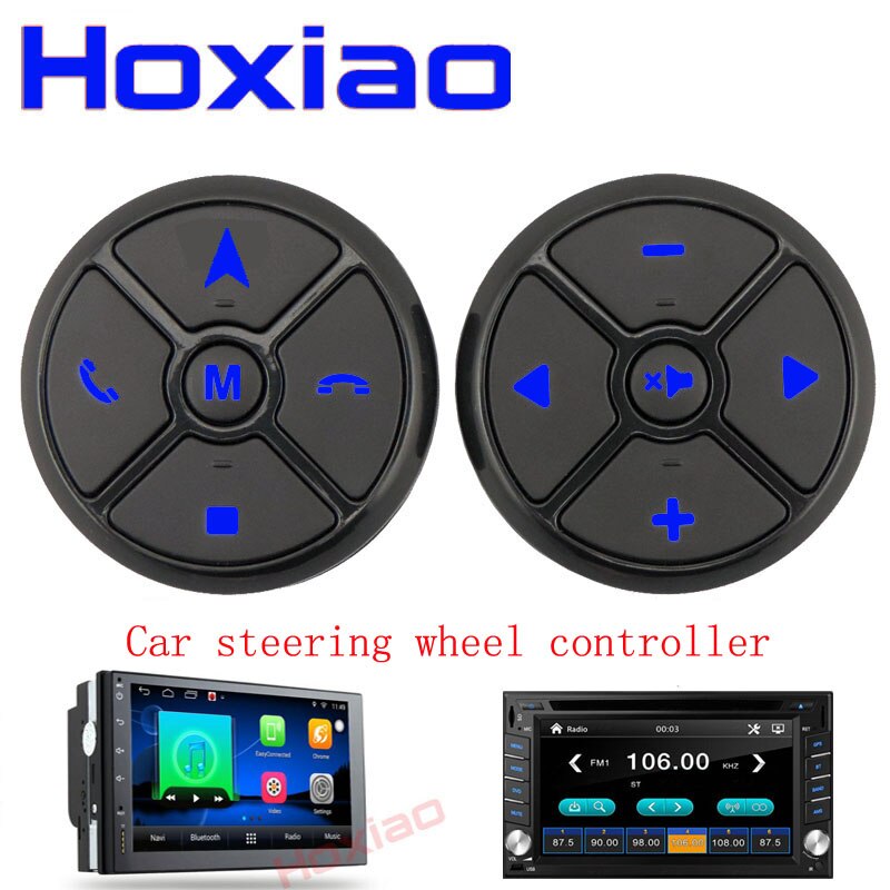 Universal Wireless Car Radio Multimedia Steering Wheel Controller Remote Stereo DVD Navigation Night Vision Light Button