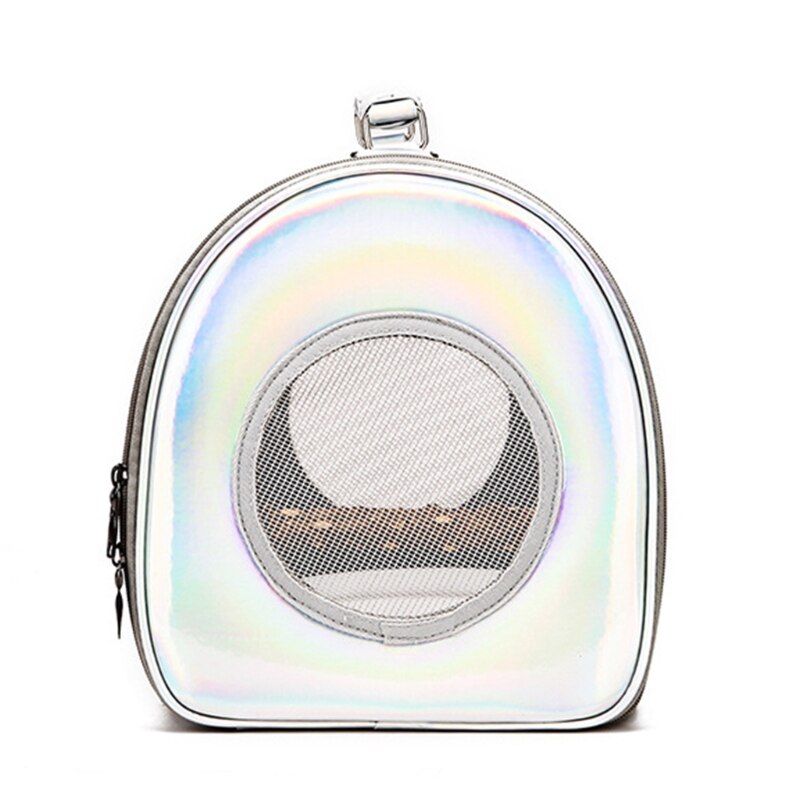 Bird Carrier with Stand Perch Portable Bird Travel Cage Breathable Parrot Transport Travel Bag Go Out Backpack for Small Animals