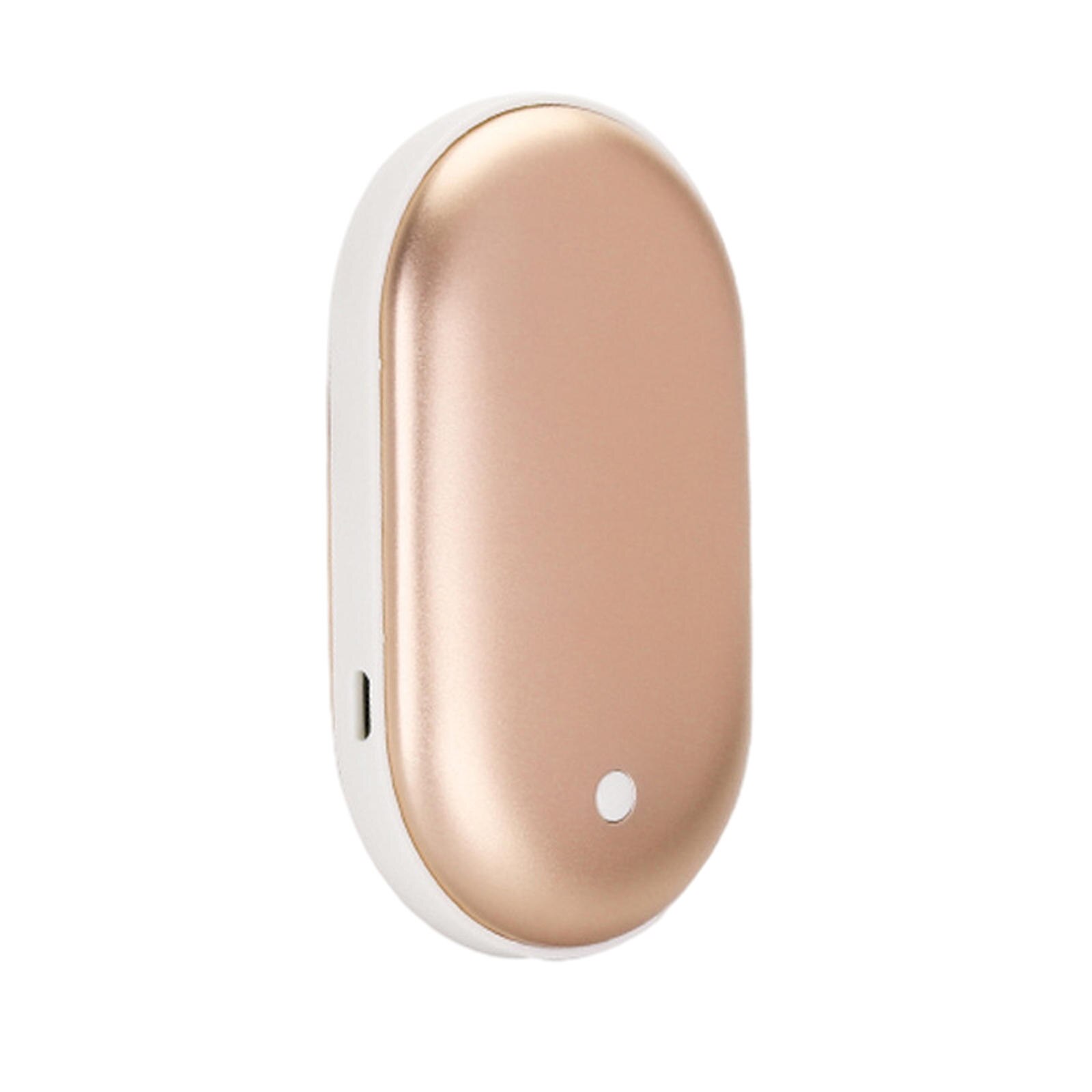 Portable USB Heater Power Bank USB Charging Winter Warmer Hand Warmer Phone Charger: Gold 5200mAh