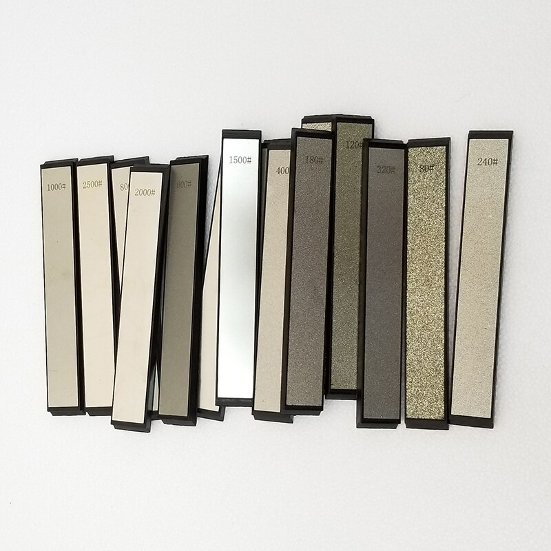 multi grit 80 240 600 1000 2000 3000 grit diamond sharpening stones knife sharpener grinding tools