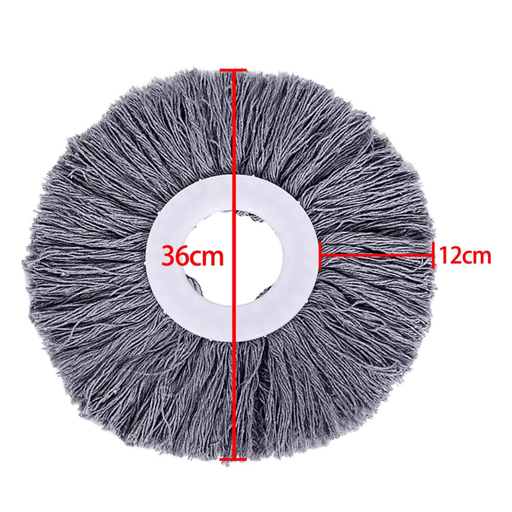Neue Ersatz 360 Rotierenden Kopf Einfach Magie Mikrofaser Spinning Boden Mopp Kopf #45: White 