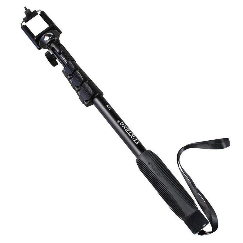 Originele Yunteng 188 Alle Digitale SLR DSLR Camera Smartphone Mobiele Telefoons Draagbare Uitschuifbare Handheld Telescopische Monopod: YT188