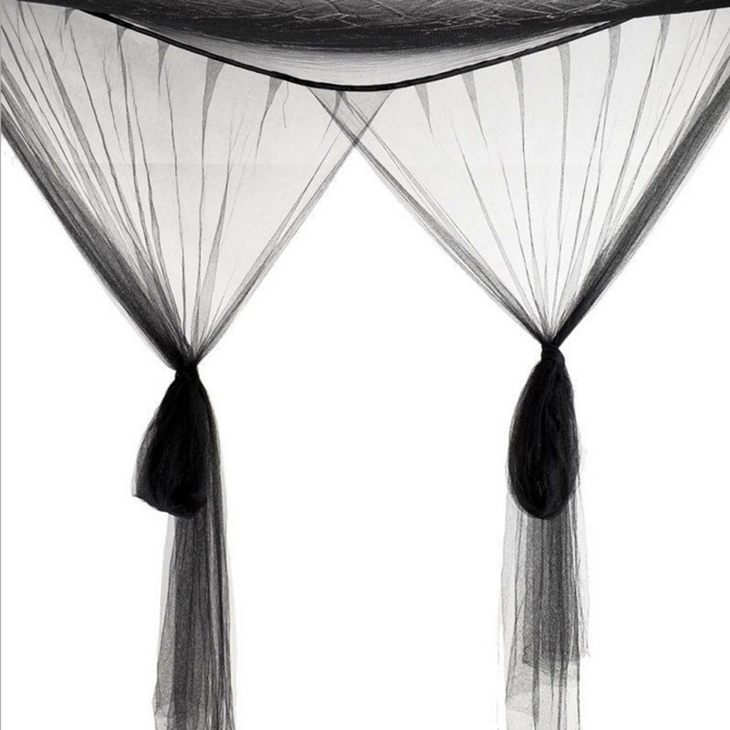 Four-door square mosquito net Outdoor Camping Portable Canopy Net With Storage Bag Insect Tent Protection Bedroom Full Netting