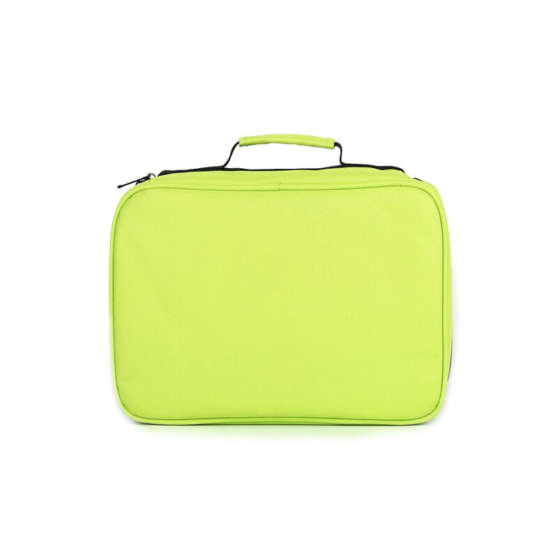 40/60 Holes Art Marker Pen Storage Bag Large Removable Pencil case Pen Bag Box Stationery Pouch: 40 holes green