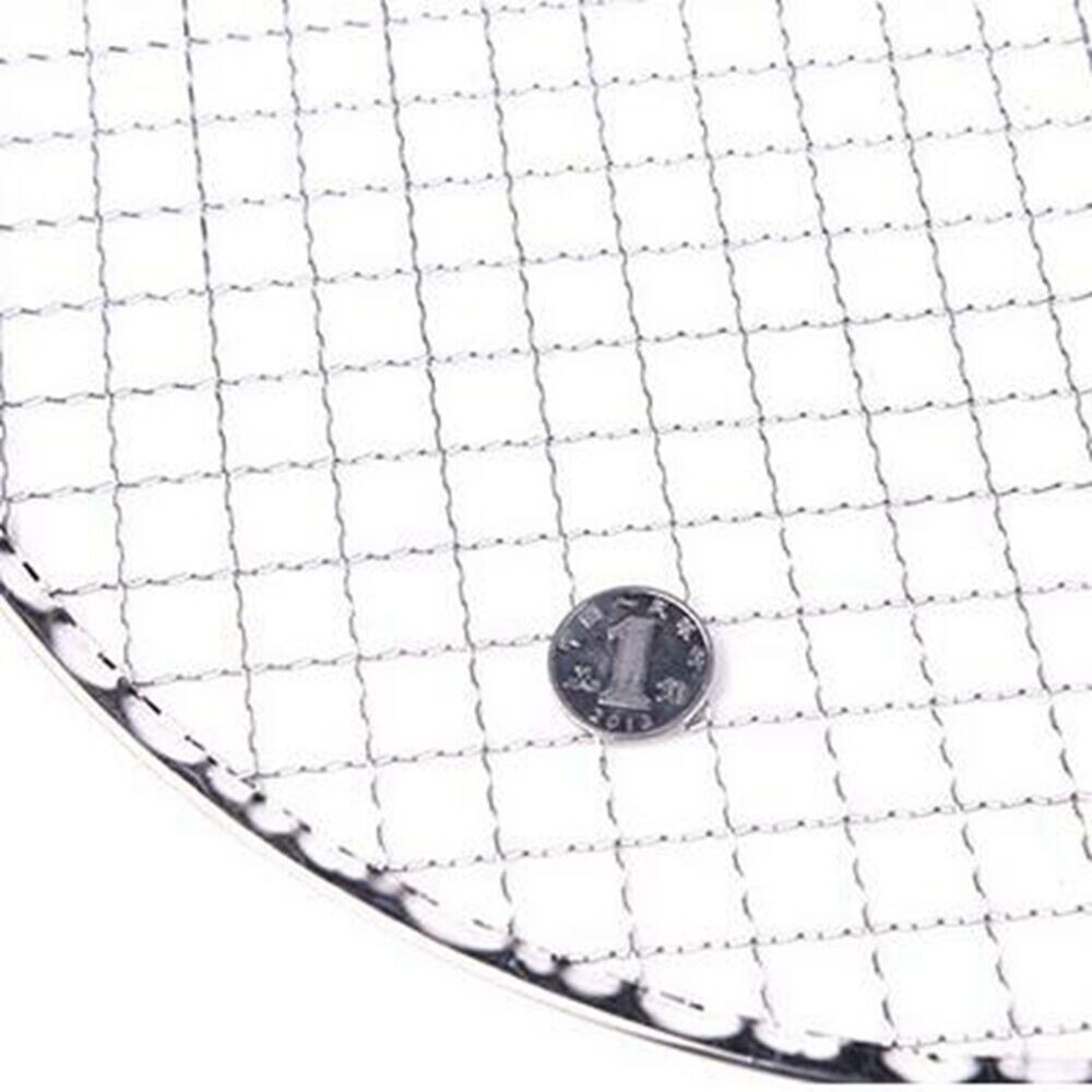 29.5cm bbq grill rostfritt stål ersättning mesh trådnät utomhus kock picknick