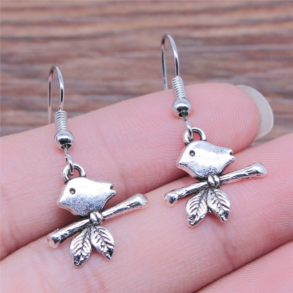 1 Pair Hook Earrings Phoenix Earring Connector Earring For Women Dangle Earring: 17x16mm