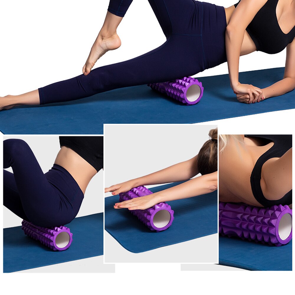 26cm Yoga colonne gymnastique Fitness Pilates mousse rouleau exercice dos Massage rouleau Yoga brique maison Fitness équipement