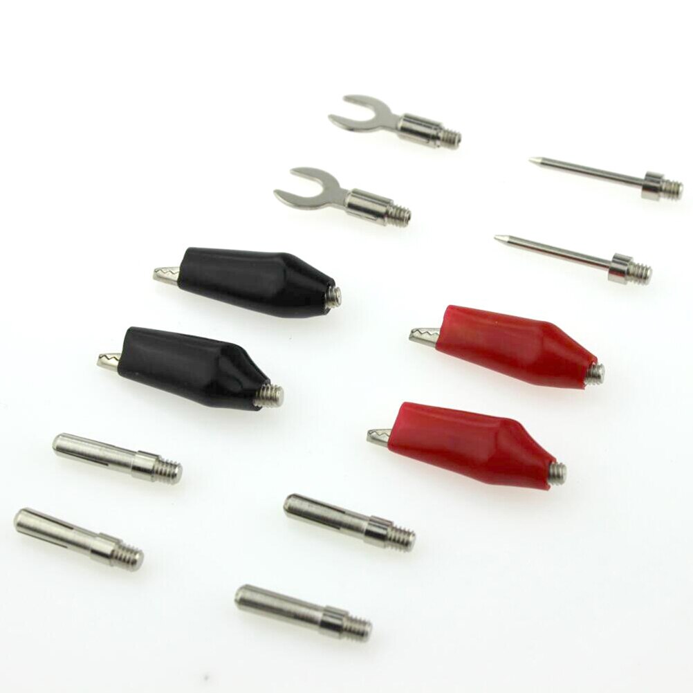 16Pcs 1Set Multifunctionele Digitale Multimeter Probe Test Lead Cable Alligator 90Cm Digitale Multimeter Testen Tool