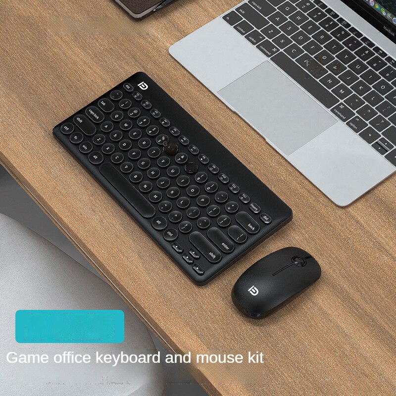 Mini Wireless Keyboard and Mouse Set for Notebook Laptops Tablets Phone Home Office Laptop Accessories