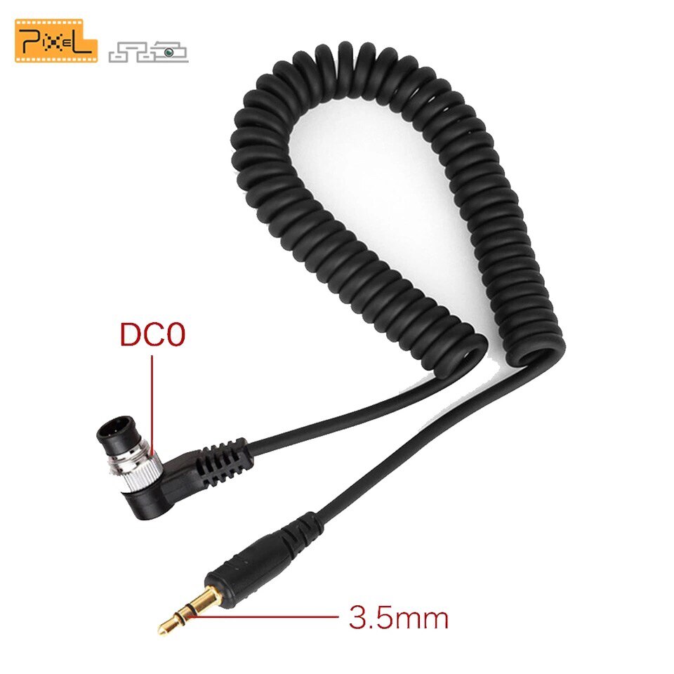Pixel J3.5-30 Disparador remoto Control conexión DCO DC2 N3 E3 Cable para Caon de la Cámara de Nikon TW-283 T3 T8 F-508 Opas BG-100
