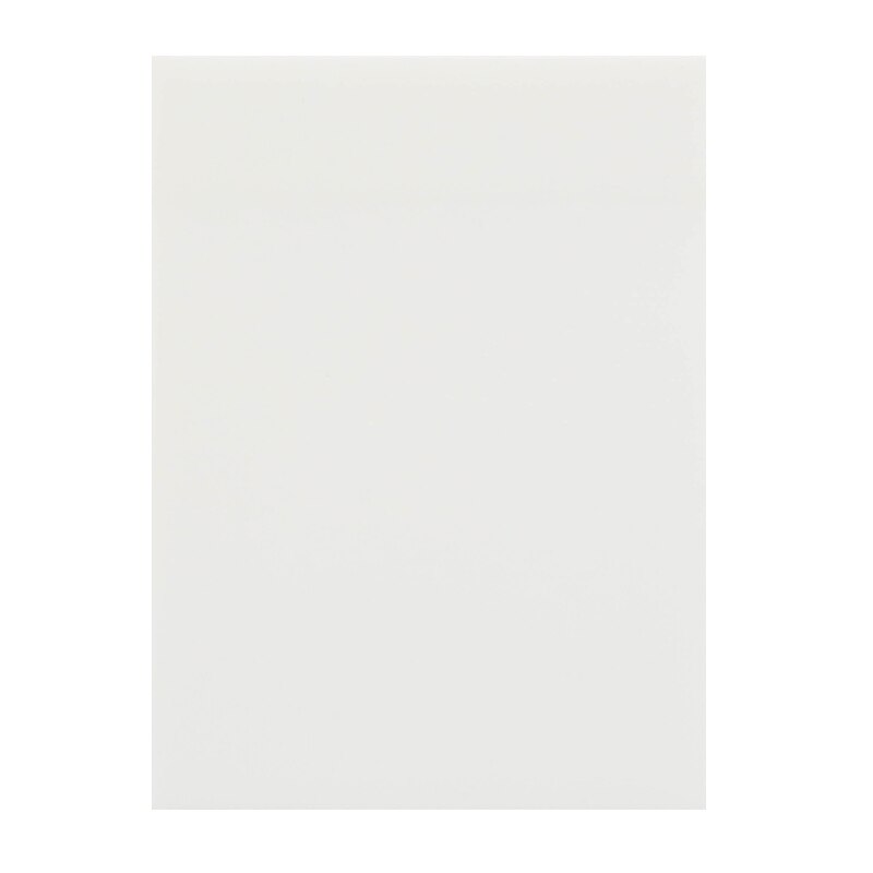 Zoecor Transparent Sticky Note Pads Waterproof Self-Adhesive Memo Notepad School Office Supplies Stationery