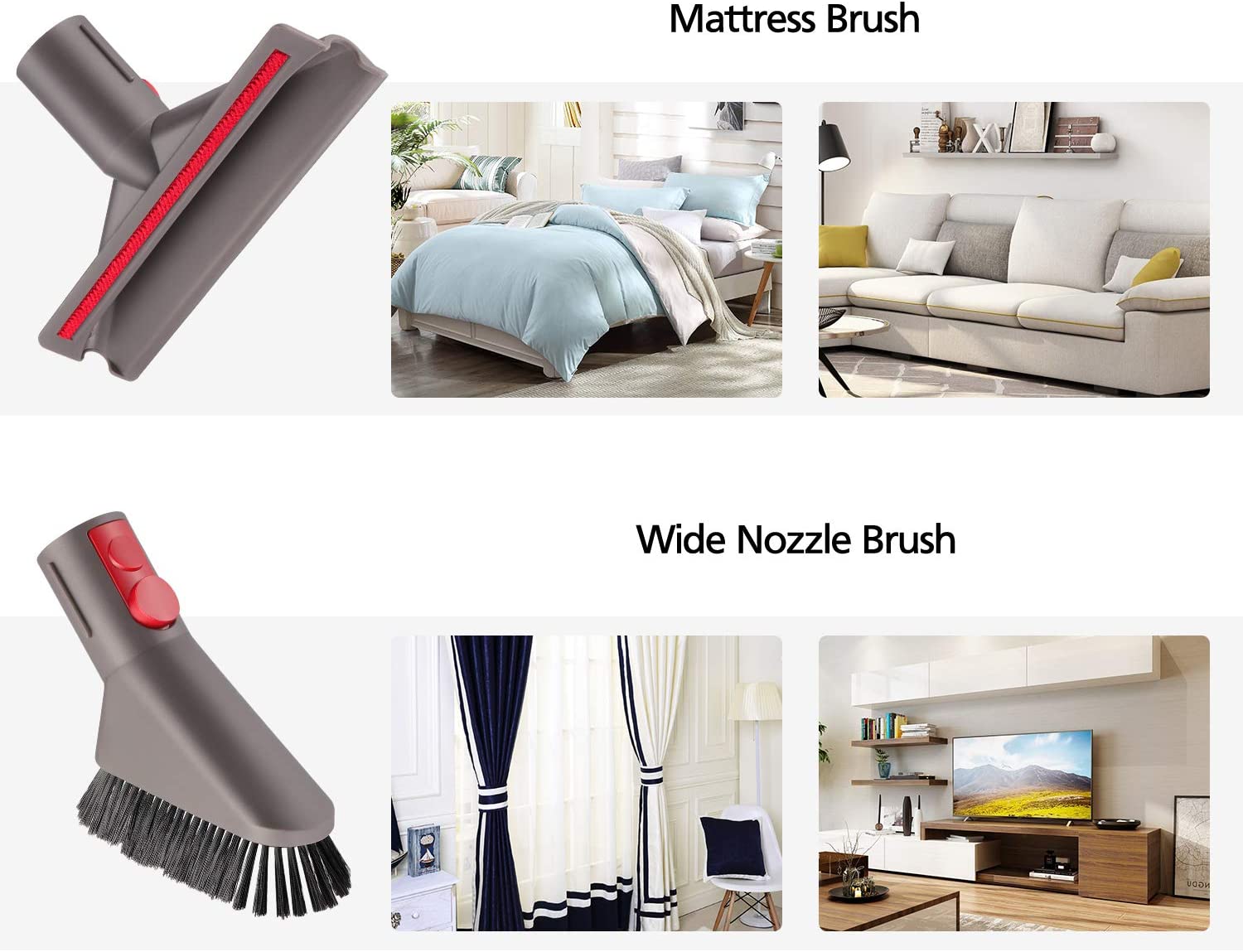 kit di fissaggio per organizer per supporto per spazzole per Dyson V10 V8 V7 V11 V15 kit tubo flessibile per spazzole per auto + barca