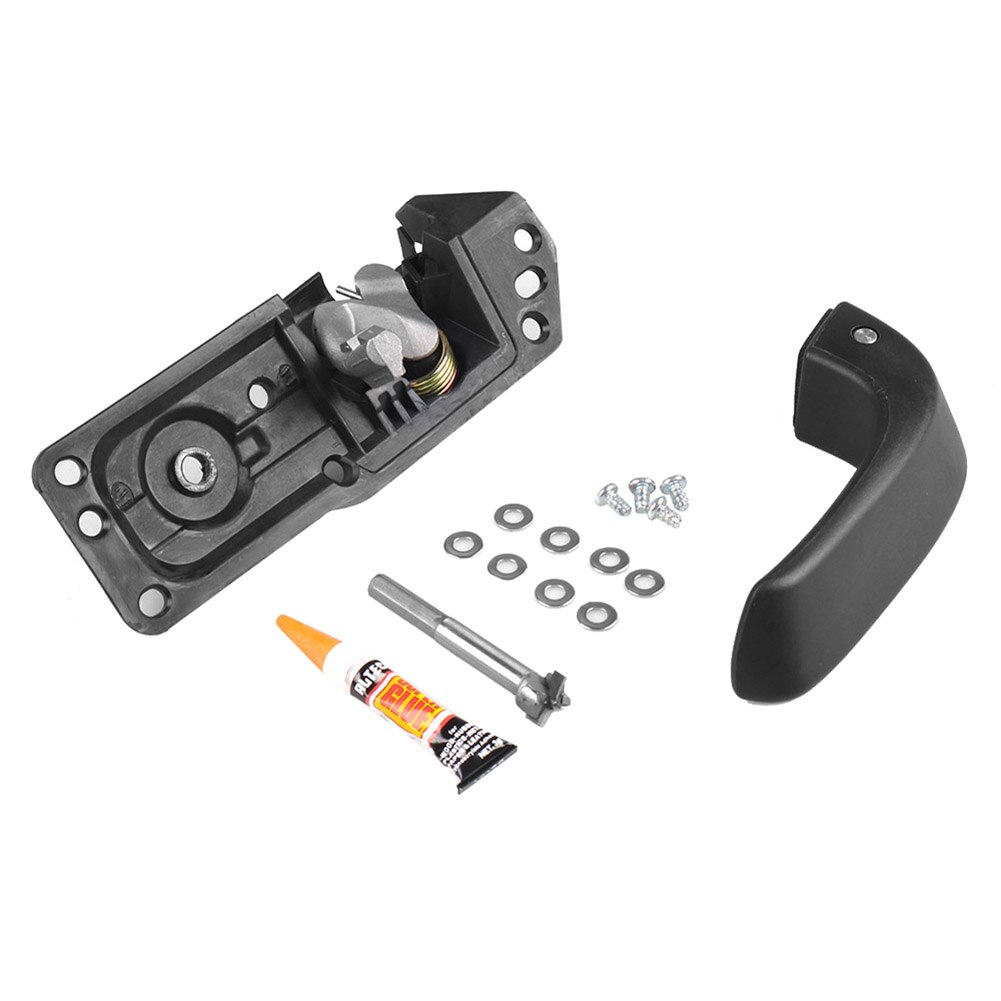 ABS Car Left Inner Door Pull Handle Repair Tools Kit for Sierra Silverado 07-13 Interior Door Handles: Default Title